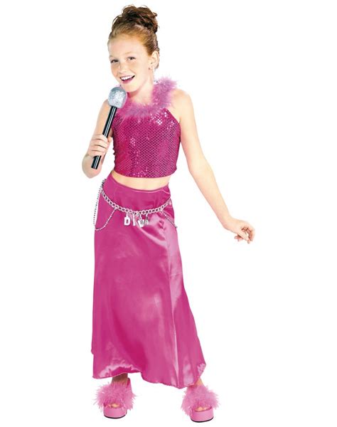 female pop star costumes|pink diva pop star costume.